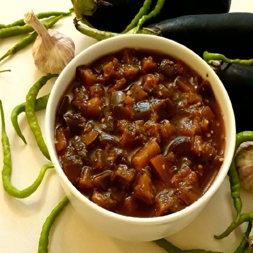  عکس ترشی بادمجان